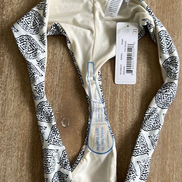 Eberjey Batik Batik Coco Skimpy Bottom Bikini Size L - Picture 7 of 9